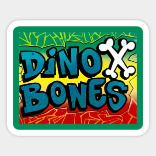 Dino Rasta Sticker